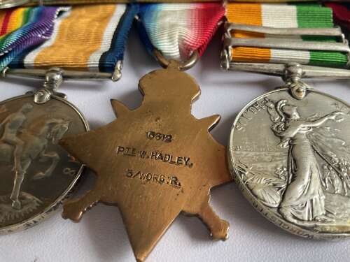 Five: Private W. Hadley, Worcestershire Regiment