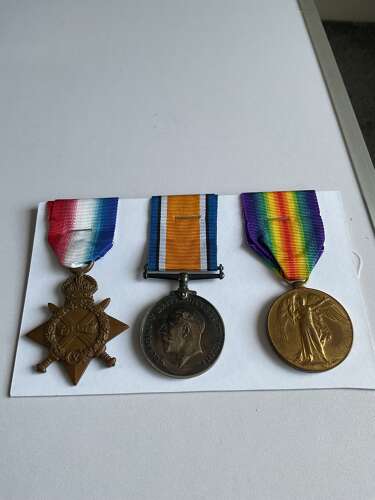 Q1914-15 Star Trio Royal Naval Reserve