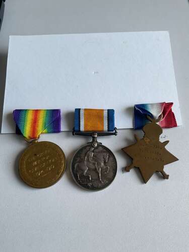 Q1914-15 Star Trio Royal Naval Reserve