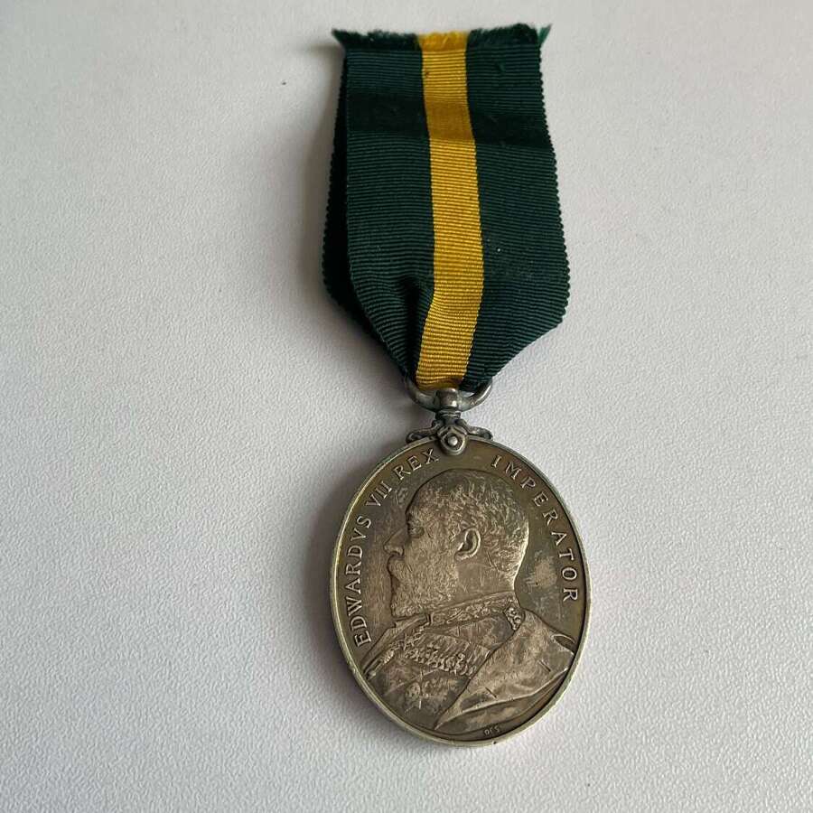 Edward V11 T.F.E.M.  Lancashire Fusiliers
