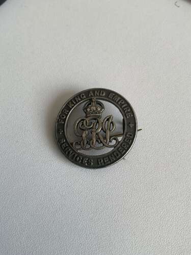 Silver War Badge Shropshire Light Inf
