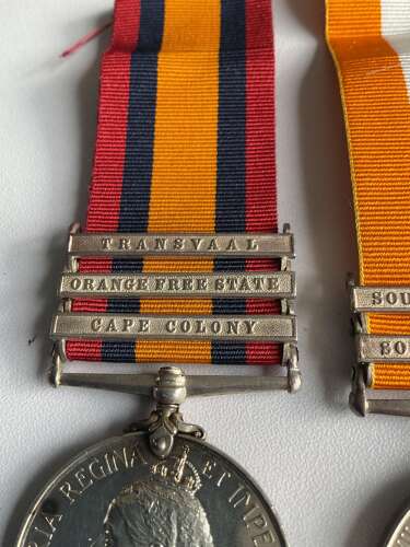 QSA / KSA Pair Suffolk Regiment