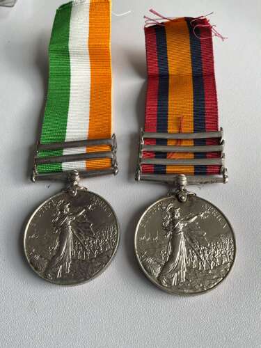 QSA / KSA Pair Suffolk Regiment