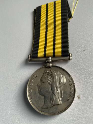 No Bar Ashantee Medal Rifle Brigade
