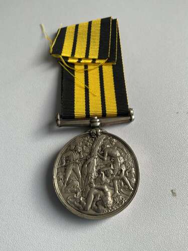 No Bar Ashantee Medal Rifle Brigade