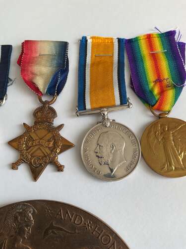 Military Medal, Trio & Plaque Royal Garrison Artillery