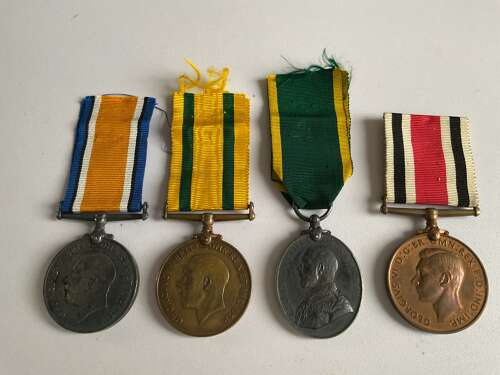 Four Acting Sergeant S. C. Eyre, Middlesex Regiment