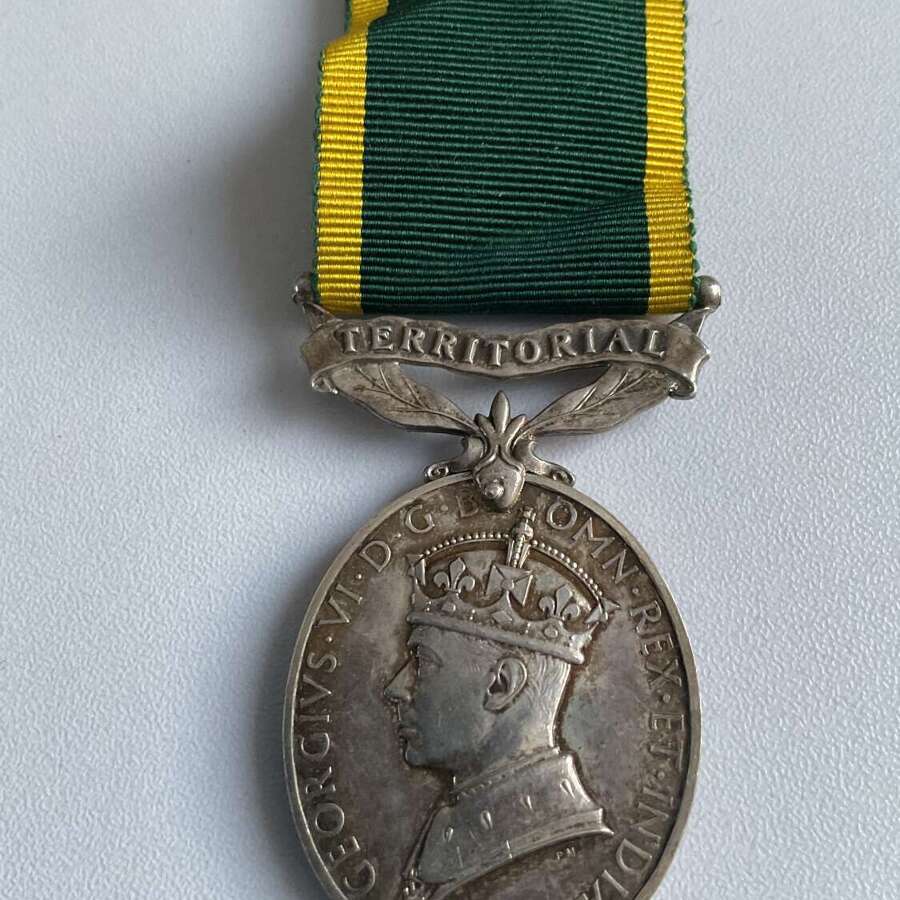 George V1 Efficiency Medal Royal Artillery