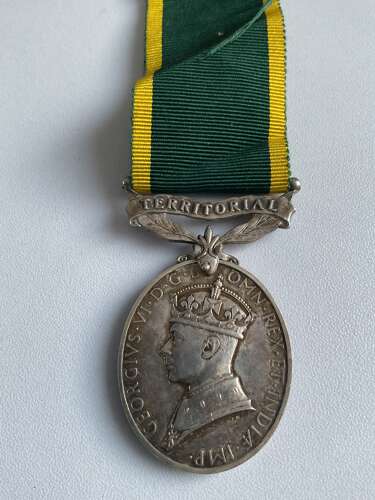 George V1 Efficiency Medal Royal Artillery