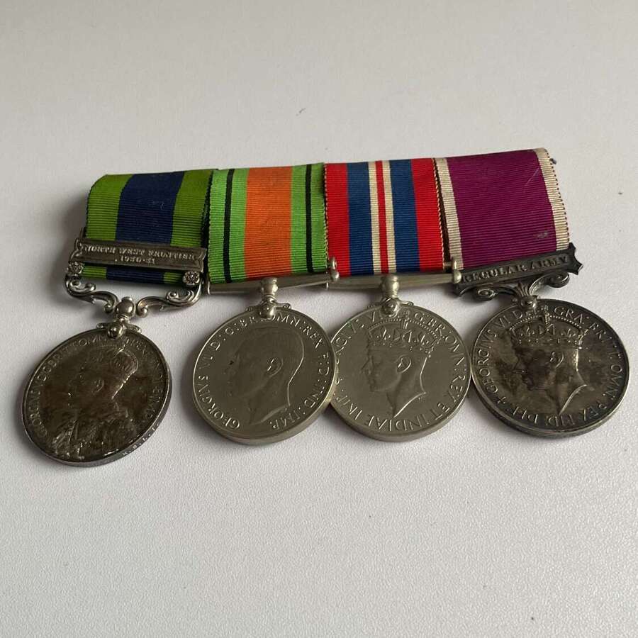 Four: Sergeant J. W. K. Carthew, Royal Army Pay Corps, late  King&rsquo;s Shr
