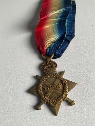 1914-15 Star (2. Lieut. R. F. Leather. R.F.A
