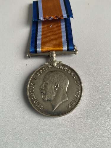 British War Medal 15th Battalion West Yorkshire Regiment ( Leeds Pals )
