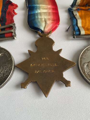 QSA & Trio  York & Lancs  ? West Yorkshire Regiment