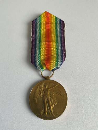 Victory Medal & Ephemera to a Captain R.A.M.C.