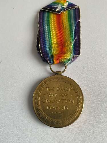Victory Medal & Ephemera to a Captain R.A.M.C.