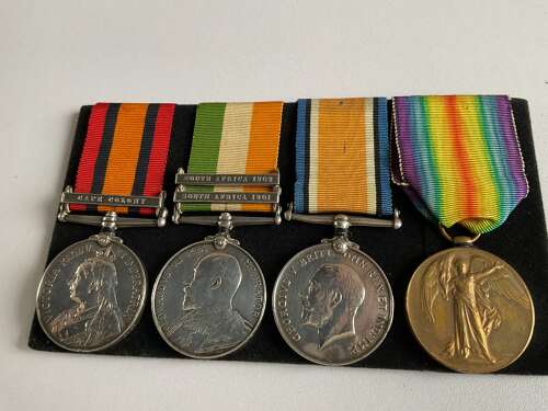 QSA Group of 4 Royal West Surrey Refgiment
