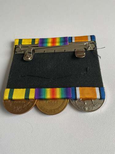 Territorial Force War Medal  Casualty Trio  pembroke & Glamorgan Yeomanry