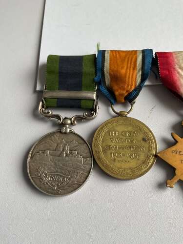 IGS Afghanistan Group of three Durham Light Infantry