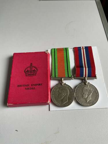 A post War British Empire Medal Group to a Female Recipient