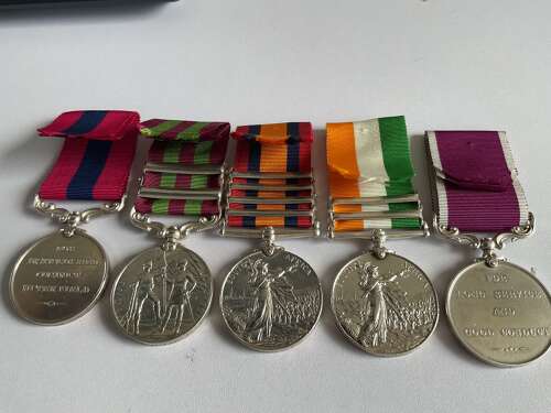 A Boer War D/C/m/ Group of 5 Devonshire Regiment