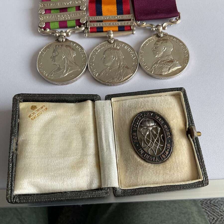 Three: Conductor T. H. Reed, Indian Ordnance Department,