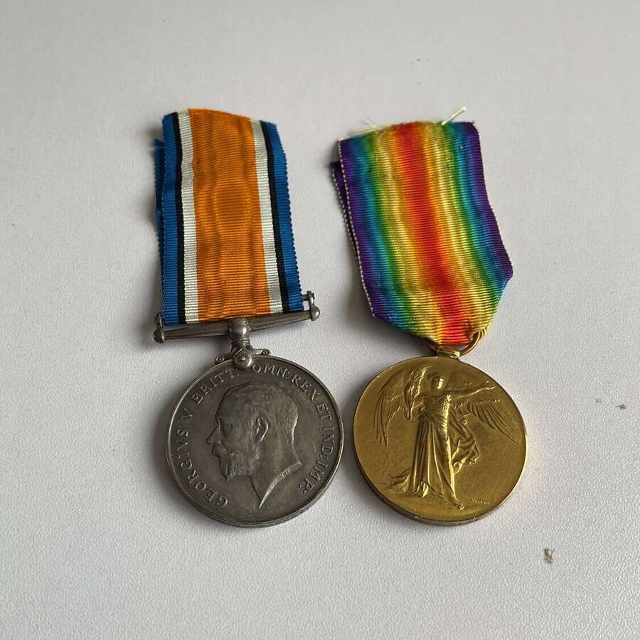 British War & Victory Medals Royal Air Force