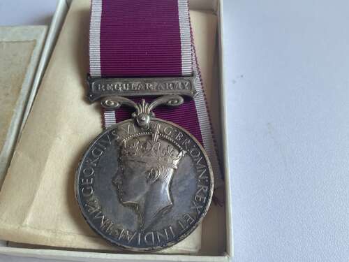 Arny Long service & Good Conduct Medal  Royal Army Pay Corp