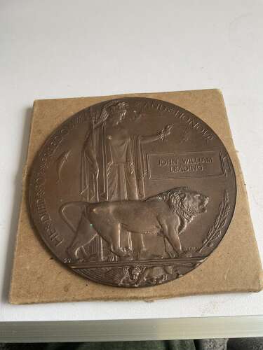Memorial Plaque West Riding Regiment