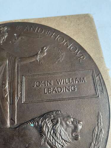 Memorial Plaque West Riding Regiment
