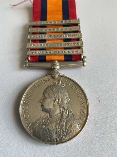 5 Bar Queens South Africa Medal Royal Engineers