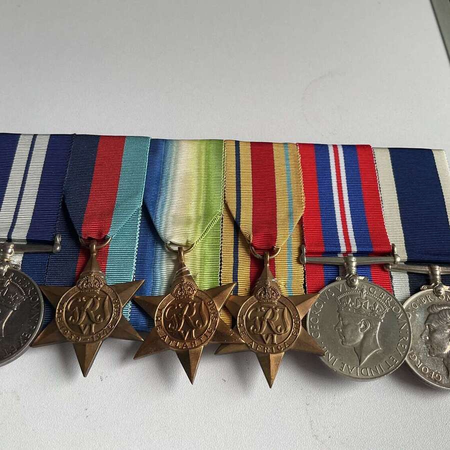 Operation Pedistal Distinguished Service Medal Group
