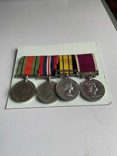 WW2 Long Service Group of 4 to a Female Recipient