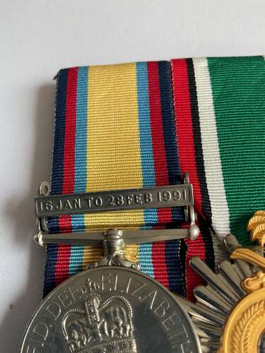 Gulf War Pair Kings Own Scottish Borderers