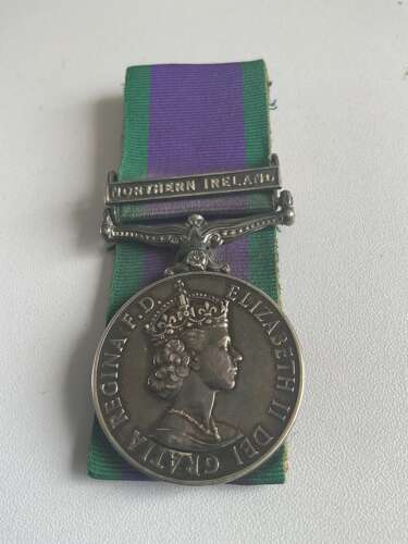 General Service Medal with Clasp Northern Ireland  Prince of Wales Own