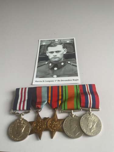 World War 2 Burma Operations Military Medal Group Devonshire Regiment