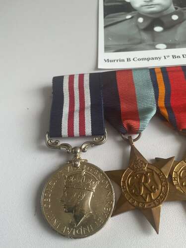 World War 2 Burma Operations Military Medal Group Devonshire Regiment