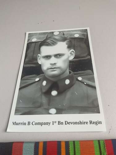 World War 2 Burma Operations Military Medal Group Devonshire Regiment
