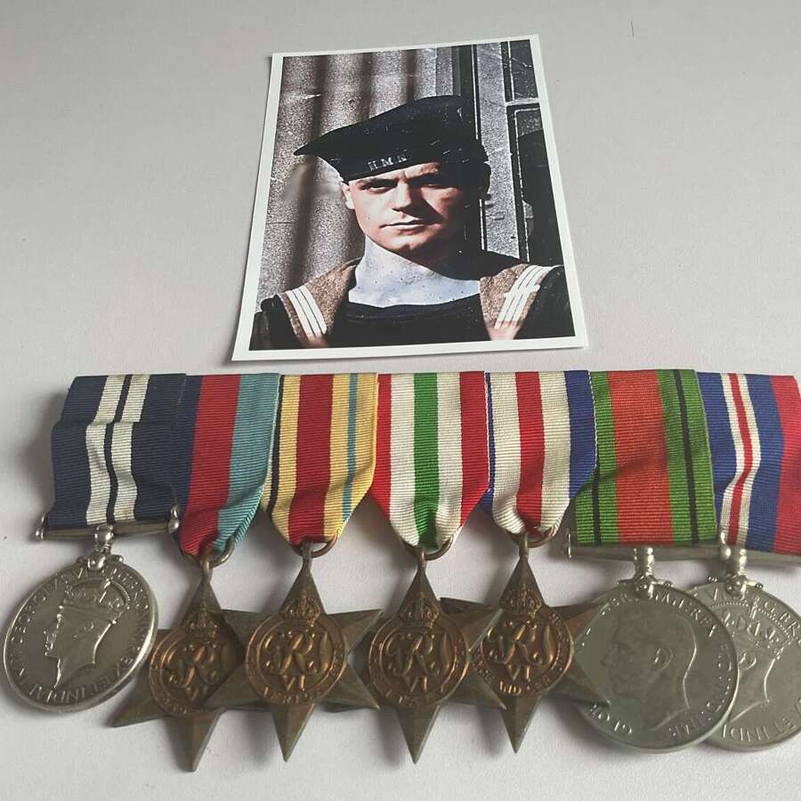 World War 2 Distinguished Service Medal Group Royal Navy