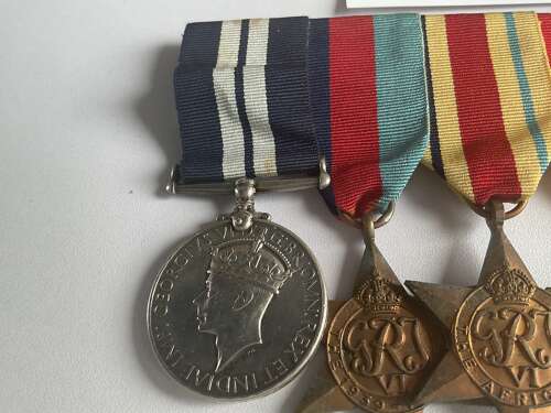 World War 2 Distinguished Service Medal Group Royal Navy