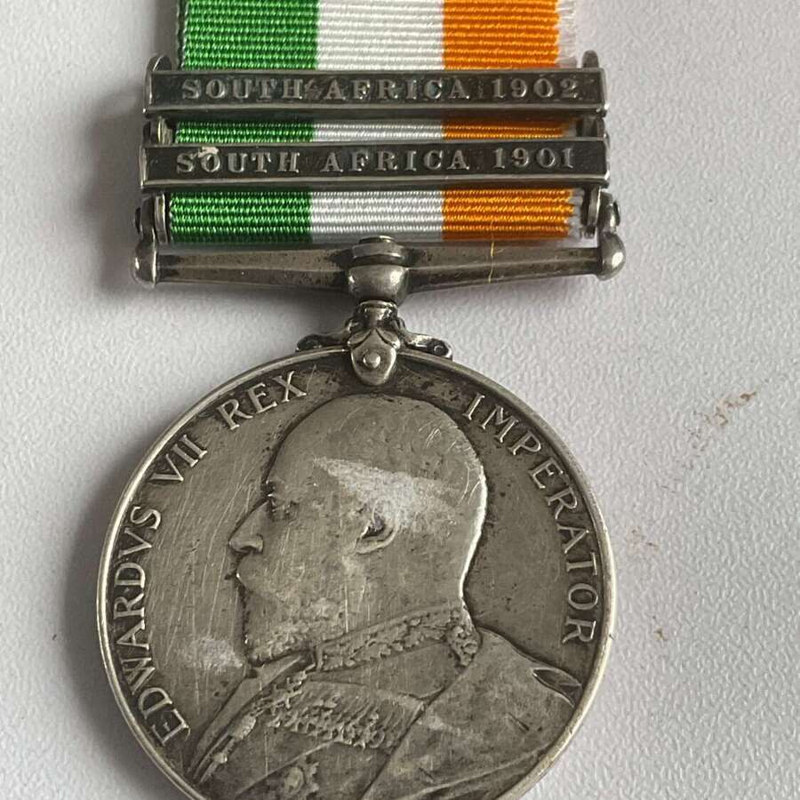 Kings South Africa Medal 13th Hussars
