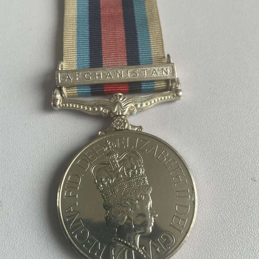 Opperational Service Medal Afghanistan Royal Engineers