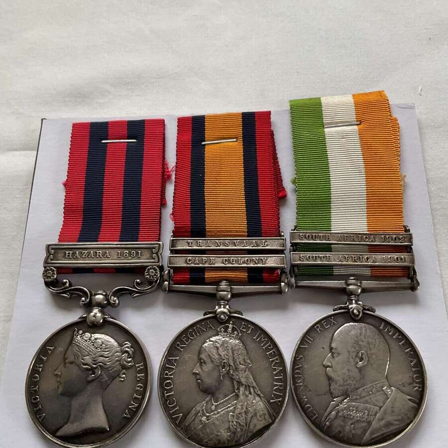 Three: Sergeant W. H. Thomas, Royal Welsh Fusiliers