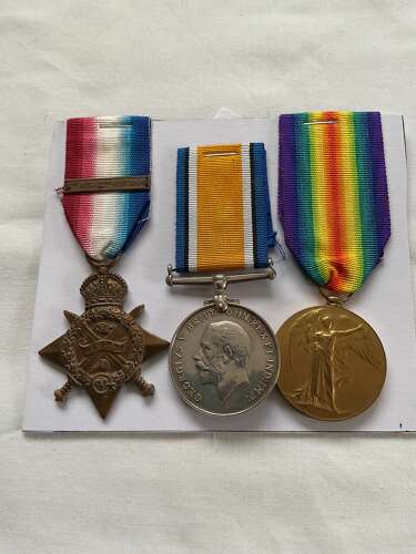 1914 Star Trio Gloucestershire Regiment