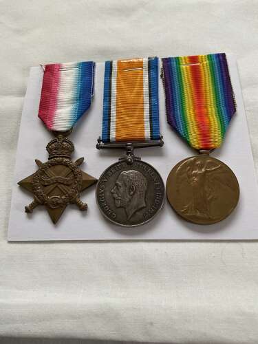 1914-15 Star Trio Royal Welsh Fusiliers