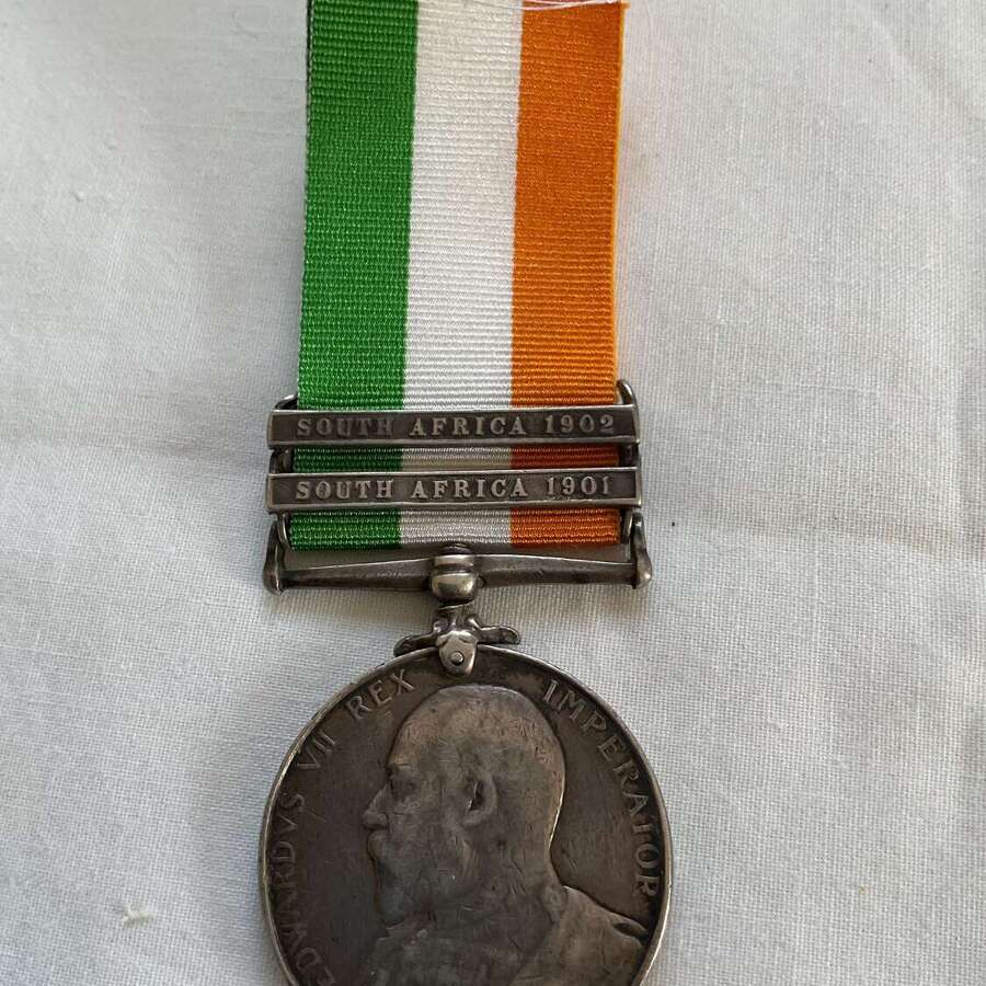 Kings South Africa Medal Army Service Corp