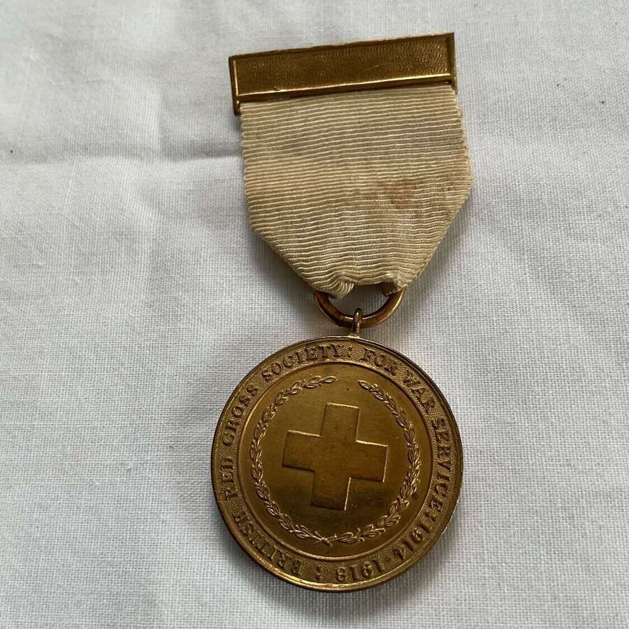 World War 1 British Red Cross Medal