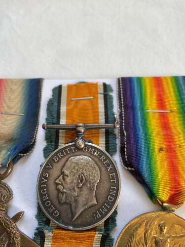 1914-16 Star trio Hampshire Regiment