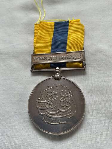 Khedives Sudan Medal with Sudan 1899 Clasp