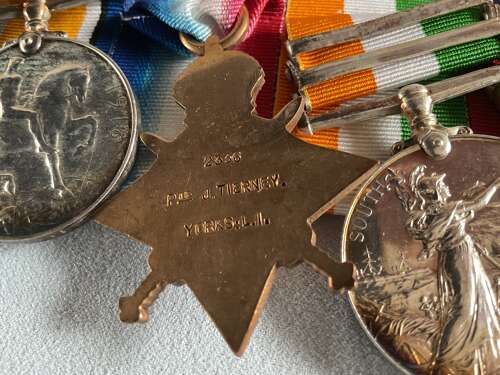 Five: Private J. Tierney, King's Own Yorkshire Light Infantry, late 13th Hussars