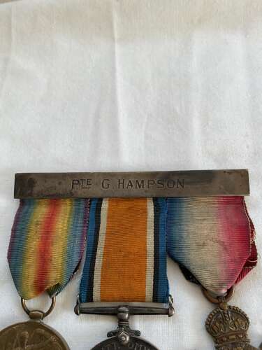 1914-15 Star Trio Lincolnshire Regiment